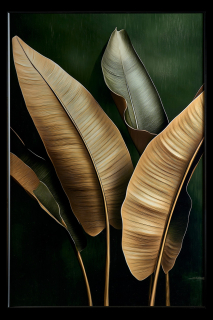 Картина Teona Decor Leaves TD284