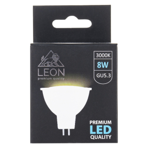 Светодиодная лампа LEON LE-MR16-8W-3000K