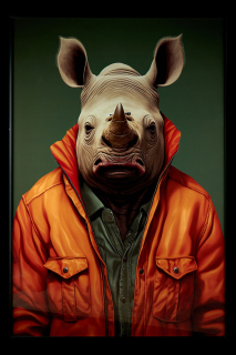 Картина Teona Decor Rhinoceros TD110