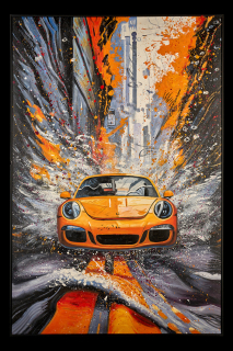 Картина Porsche TD136 купить в Москве с доставкой - цена