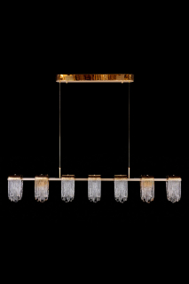 Подвесная люстра Cascade LE7717/7L Gold